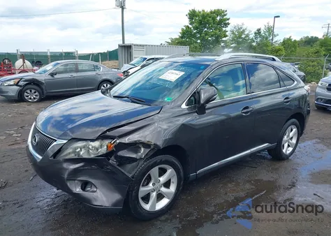 2010 Lexus Rx 350 из США, поврежденный, VIN 2T2BK1BA8AC034091